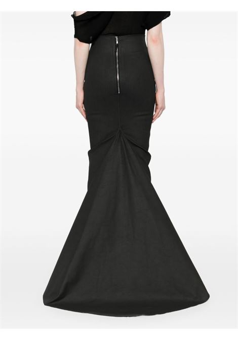 Black Coda maxi skirt Rick owens - women RICK OWENS | RO02D3386SMT09